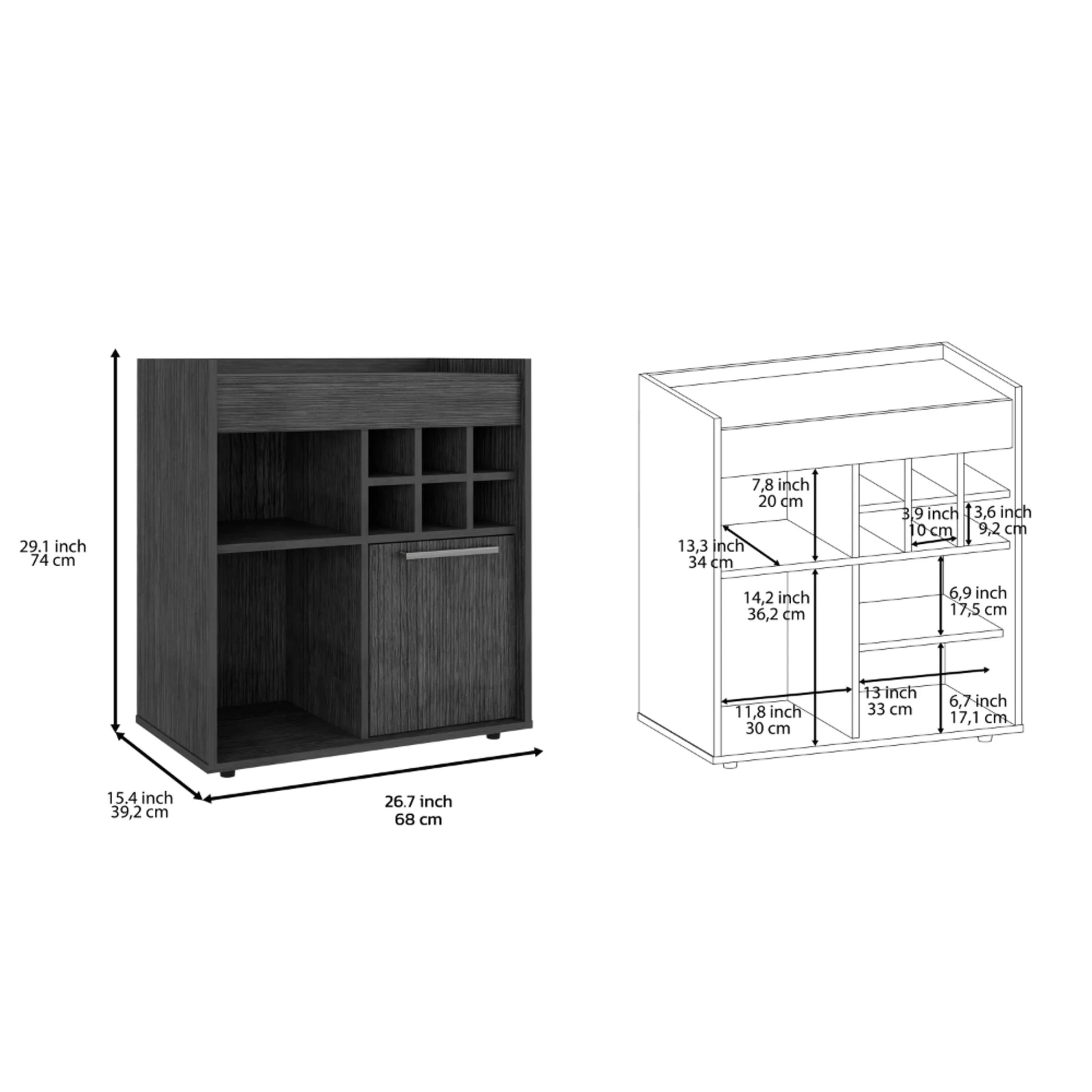Pasadena Bar Cabinet