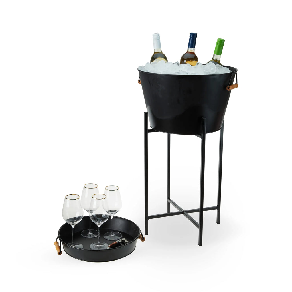 Tub with Stand & Tray