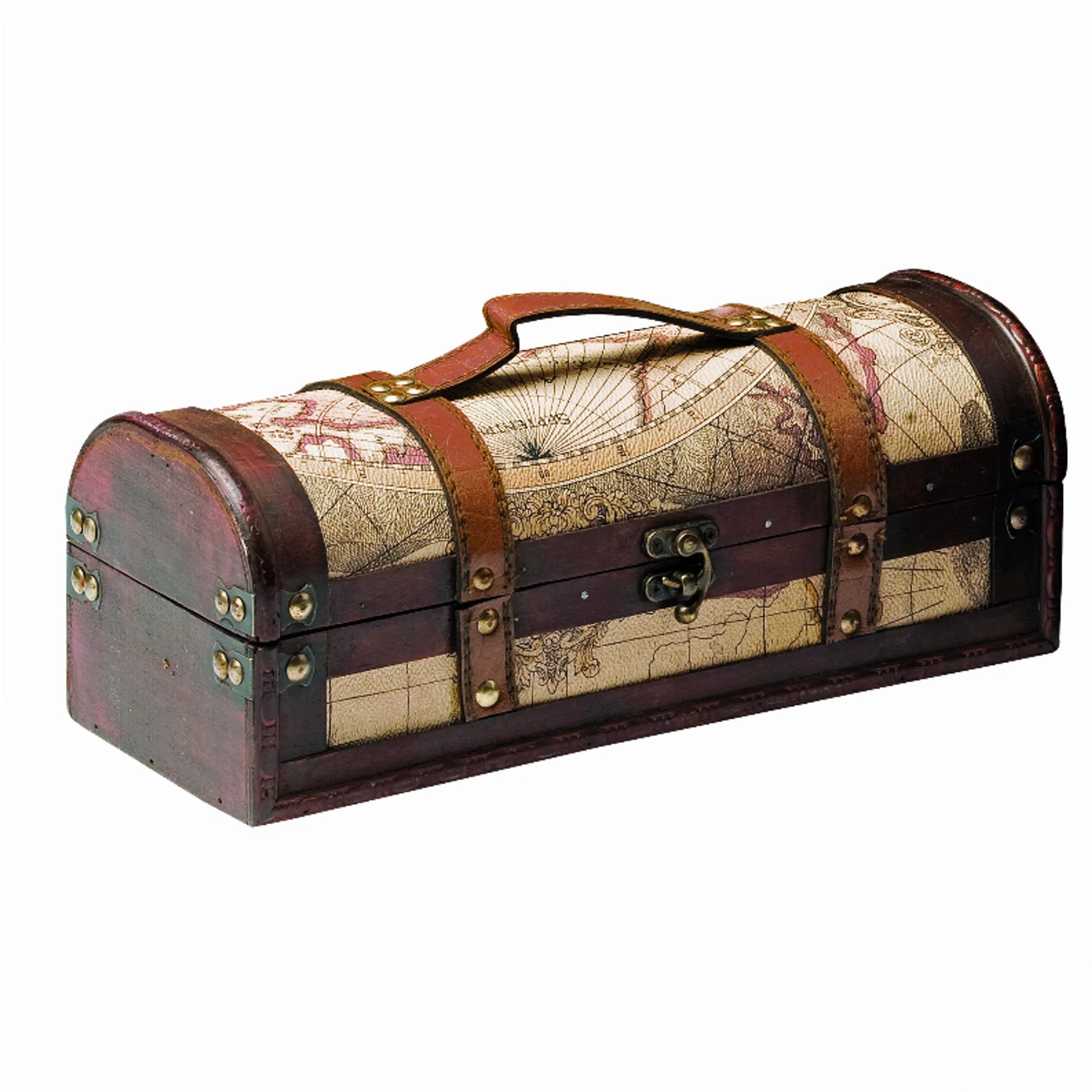 Old World Wooden Wine Box