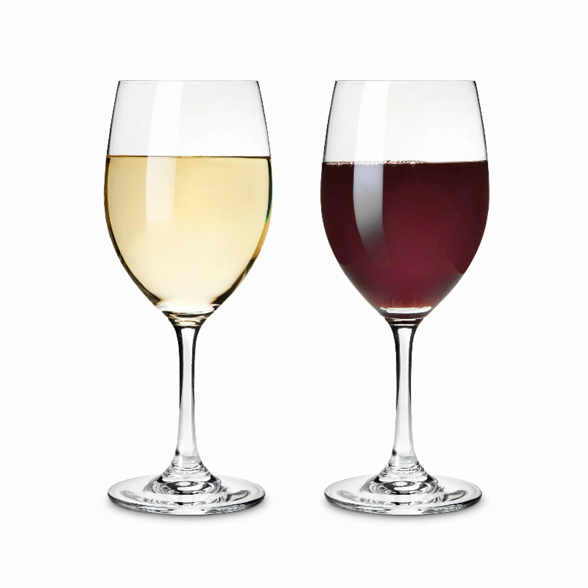 Red And White Tasting Glass